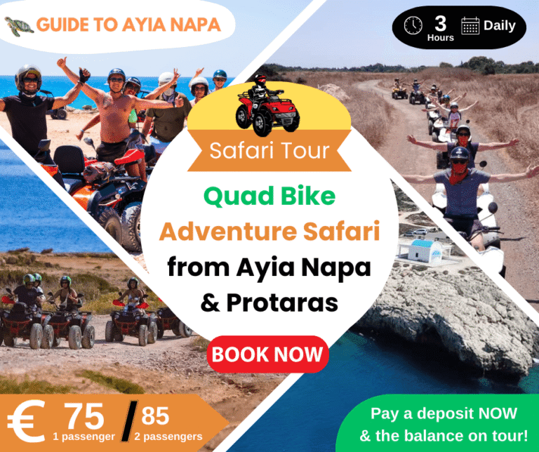 Quad Bike Adventure Safari from Ayia Napa & Protaras
