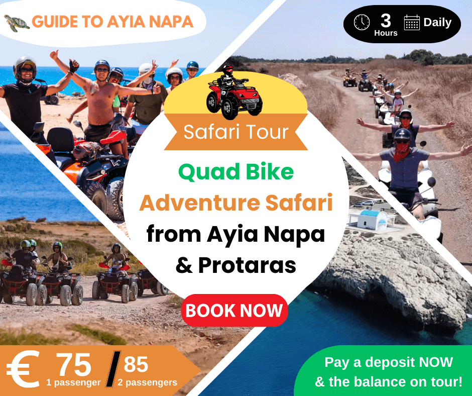Quad Bike Adventure Safari from Ayia Napa & Protaras