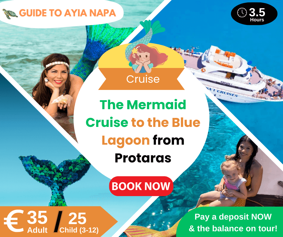 The Mermaid Cruise to the Blue Lagoon from Protaras