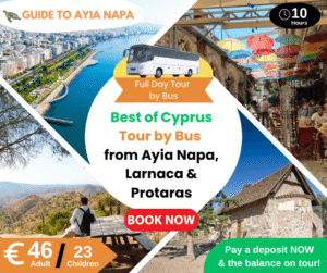 Best of Cyprus Tour From Mountains to Coast by Bus From Ayia Napa, Protaras, and Larnaca