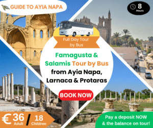 Famagusta & Salamis Day Tour by Bus from Ayia Napa, Larnaca and Protaras