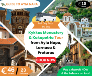 Kykkos Monastery & Kakopetria Day tour by Bus from Ayia Napa, Larnaca, and Protaras