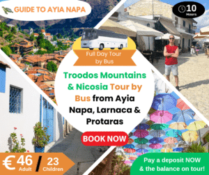 Troodos Mountains & Nicosia Day Tour by Bus from Ayia Napa, Protaras and Larnaca